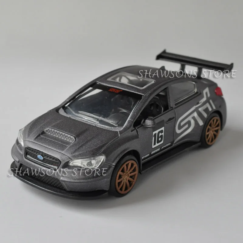 1:32 литая модель автомобиля Jada Subaru WRX STI 2016 миниатюрная Реплика|Наземный транспорт|