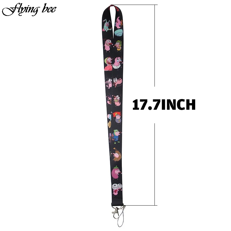 Flyingbee творческая тема мультфильм значок ID Lanyards/Забавный шнурок для телефона