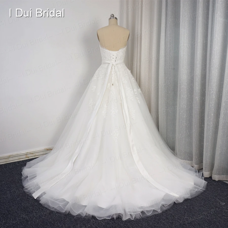 Женское кружевное бальное платье свадебное цвета шампанского с кружевной