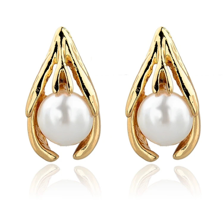 Женские серьги-подвески с жемчугом серебристого цвета | Украшения и аксессуары