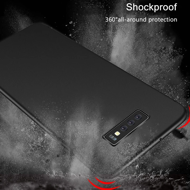 Raugee Matte Case For Samsung Galaxy S10e Luxury Silicon Slim Soft Armor Cover On S10+ Plus S10 E |
