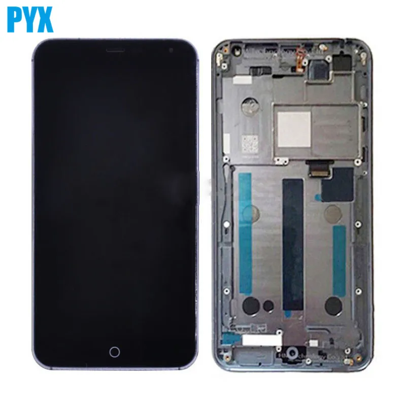 ЖК экран для Meizu MX4 MX 4 сенсорный дигитайзер в сборе с рамкой черный белый