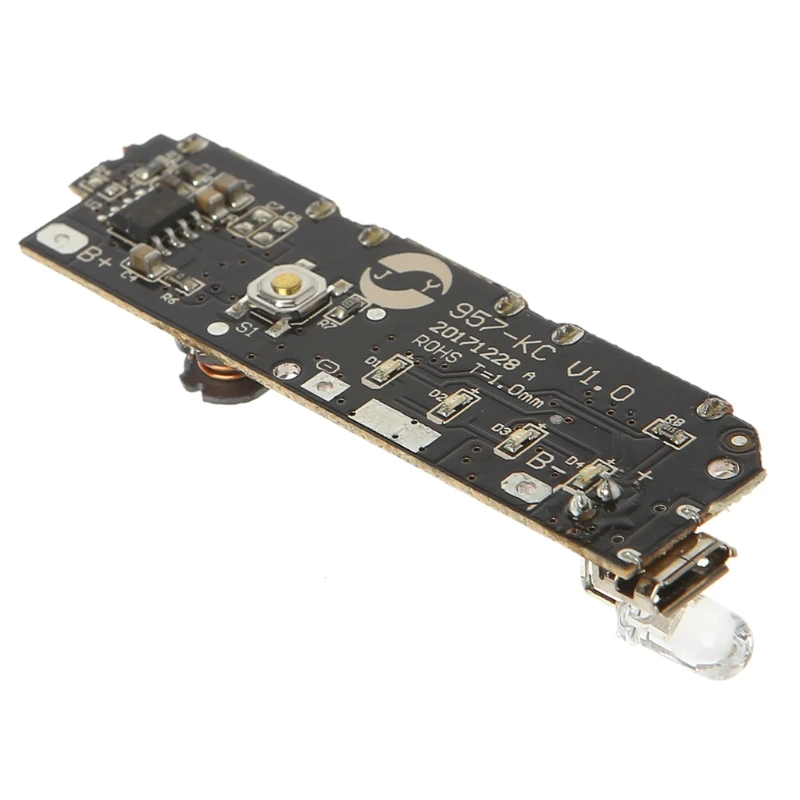 5V 2.1A 3 USB Power Bank Battery Charger Module Circuit Board Step Up Boost DIY-U1JA | Электроника