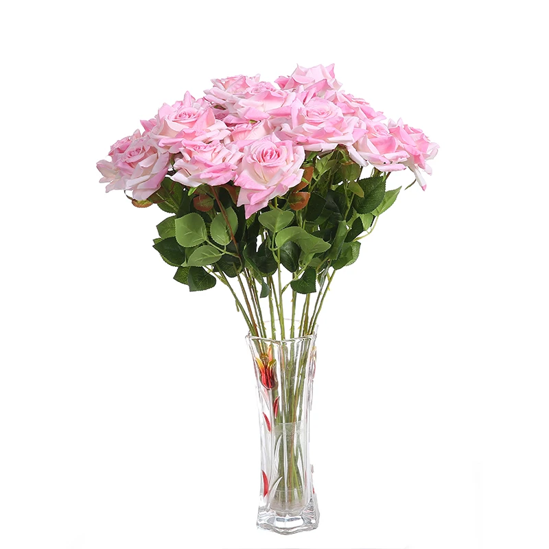 Luyue Искусственные цветы Lindas rosas Шелковая Роза свадебный букет искусственный