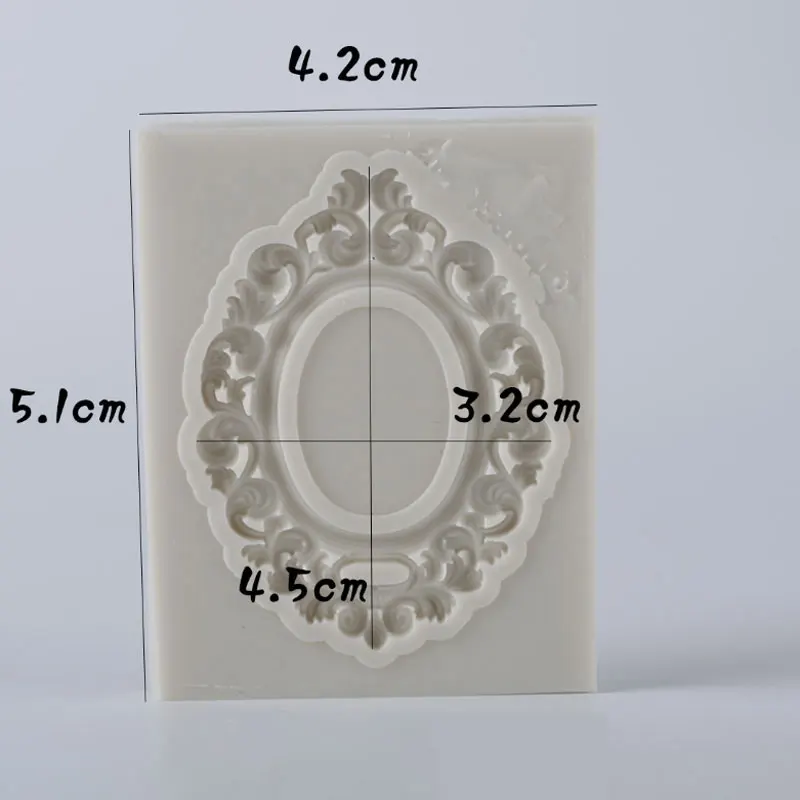 Классический Рамки границы декоративные помадка плесень Торт украшения