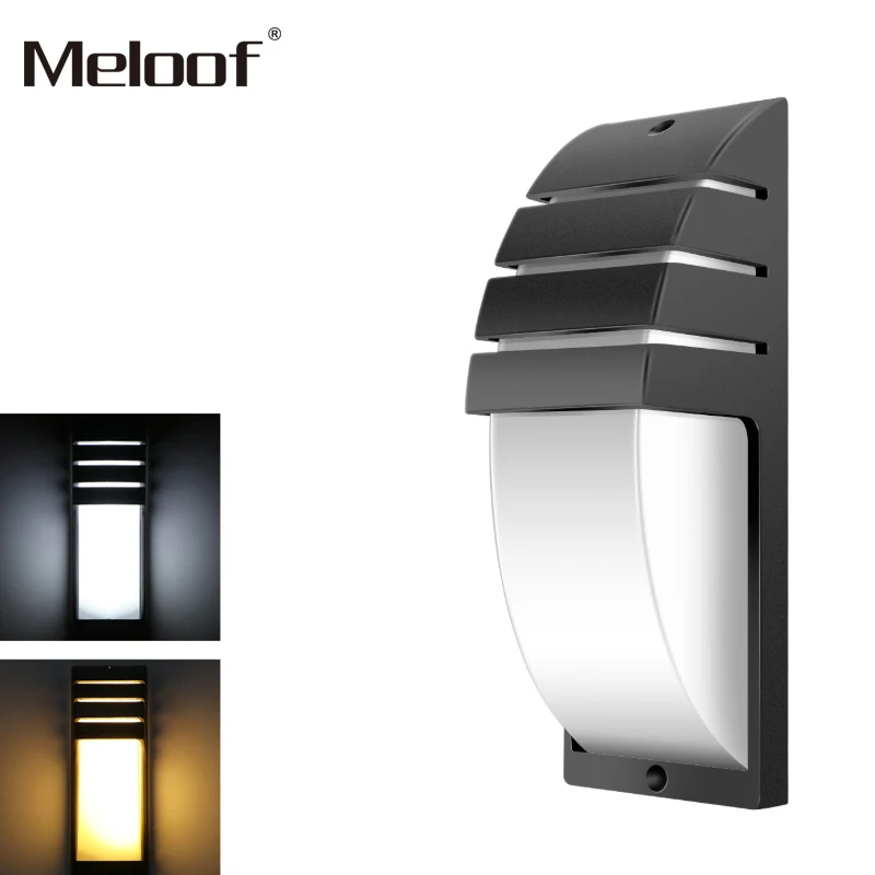 Светодиодный настенный светильник водонепроницаемый с датчиком движения 12 Вт |