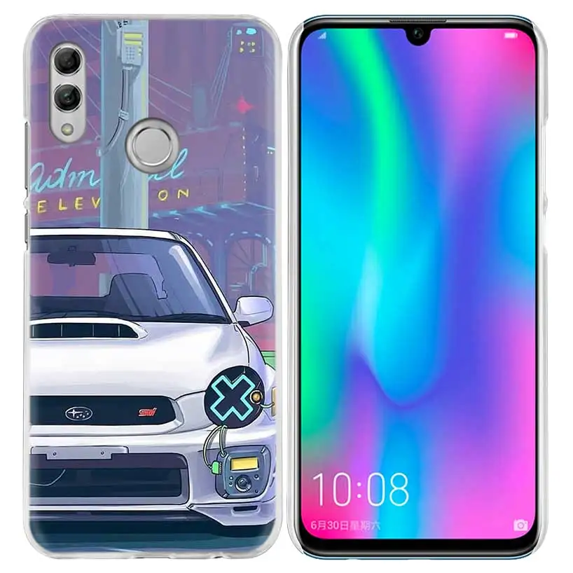 10 Крутой спортивный автомобиль комиксов чехол для huawei Honor 8X Y9 9 10 Lite Play 7C 8C 8S 8A фотоаппаратов моментальной печати 7S 7A Pro V20 20i Y6 Y7 Y5 жесткий чехол из ПК для телефона - Цвет: 10