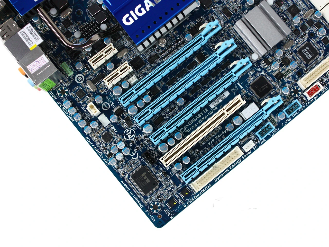 Gigabyte GA X58A UD3R материнская плата для Intel X58 DDR3 USB3.0 24GB SATA III LGA 1366 настольная