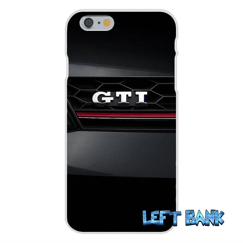 GTI с логотипом рулевого управления Мягкий Силиконовый ТПУ Прозрачный чехол для