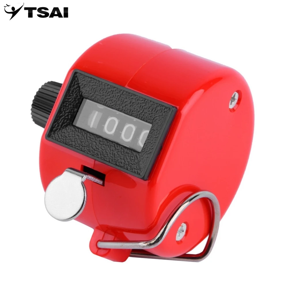 1 шт. ручной четырехзначный номер Tally Counter Clicker Golf|Шагомеры| |