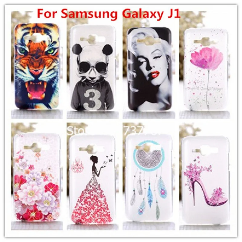 3D чехол со стразами для Samsung GALAXY J1 j100 Блестящий жесткий защитный Galaxy 2015 J100 J100F|case for