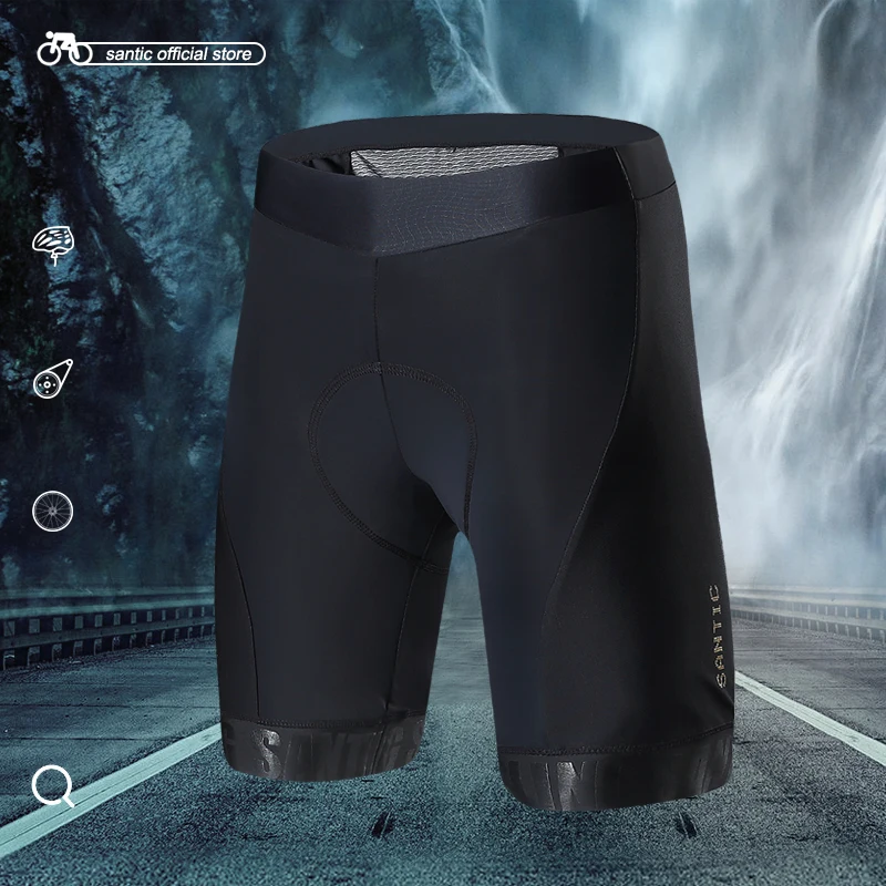 Santic мужские велосипедные шорты 4D мягкий Pro Fit импортировано из Италии