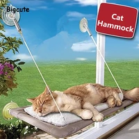 sucker style cat hammock window cat basking window perch cushion sunny dog cat bed hanging shelf seat great for multiple pet cat