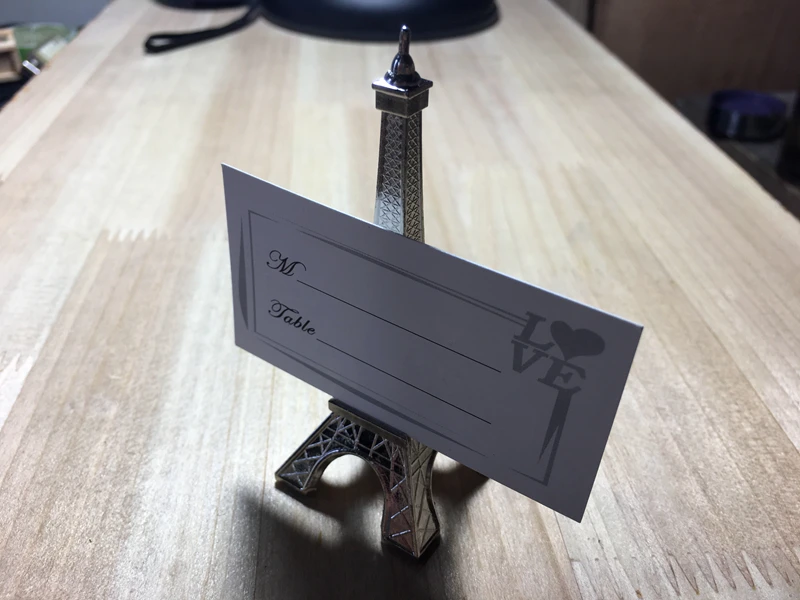 Новое поступление Прямая продажа с фабрики свадебные подарки Вечеринка в Париже