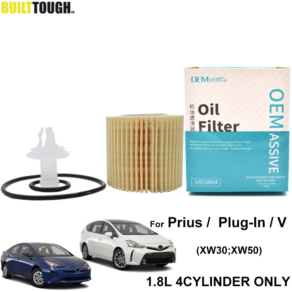 Масляный фильтр для Toyota Prius XW30 XW50 2010 2011 2012 2013 2014 2015 2016 2017 2018 8 л I4 2ZR FXE Engine 04152