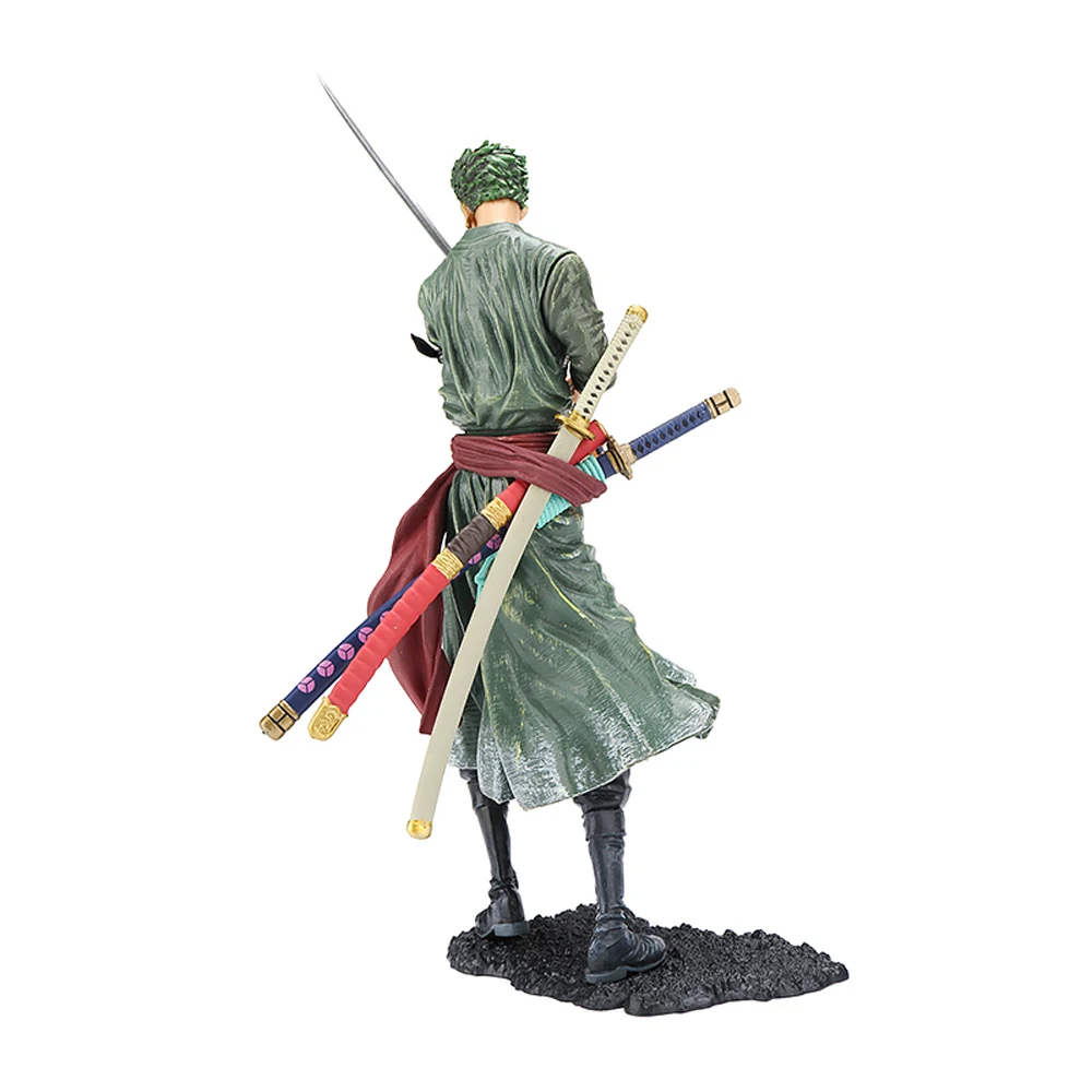 Горячие действия 20 см аниме одна штука Figma Roronoa Зоро фигурка ПВХ 7 "коллекция