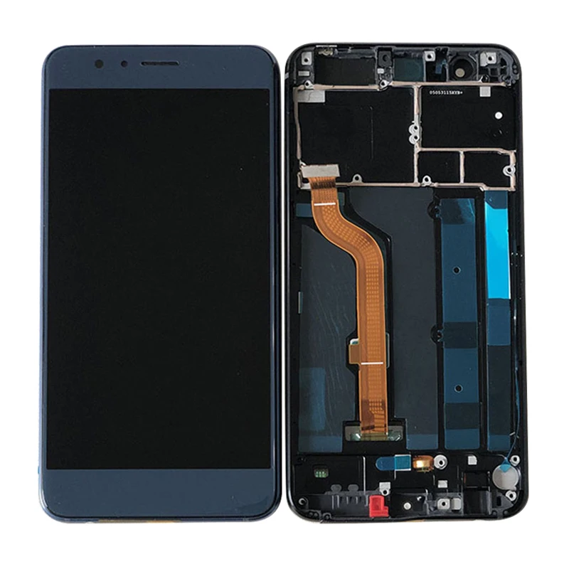 M& Sen для 5," huawei Honor 8 FRD-L02 FRD-L14 FRD-L19 ЖК-дисплей+ сенсорная панель дигитайзер Рамка для Honor 8