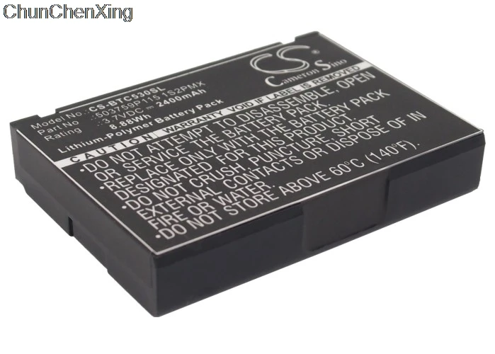 Аккумулятор Cameron Sino 2400 мАч 503759P115 1S2PMX для Blaupunkt Lucca 5 3|Цифровые аккумуляторы| |