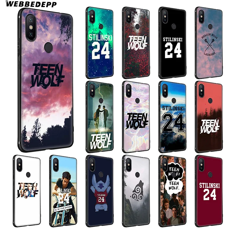 WEBBEDEPP Teen Wolf 24 Soft Silicone Case for Xiaomi Redmi Note 7 6 6A 5 4 4X 4A S2 Plus Pro Lite Go |