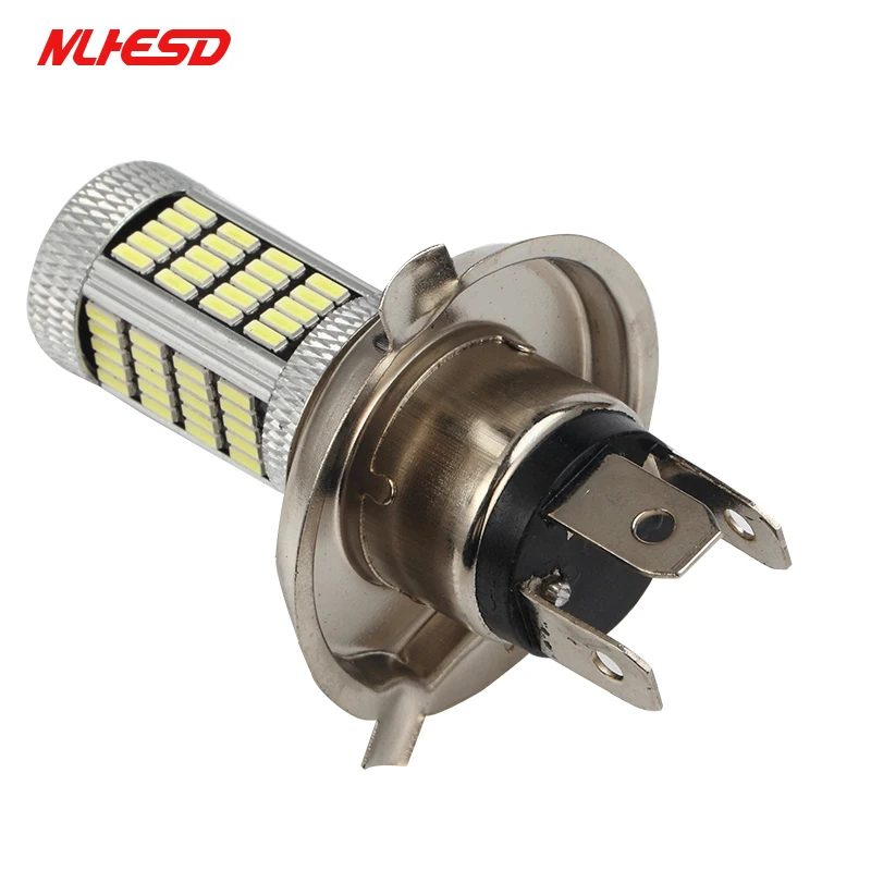 10 шт. H4 светодиодный ные Автомобильные противотуманные светильник ры DRL дальнего