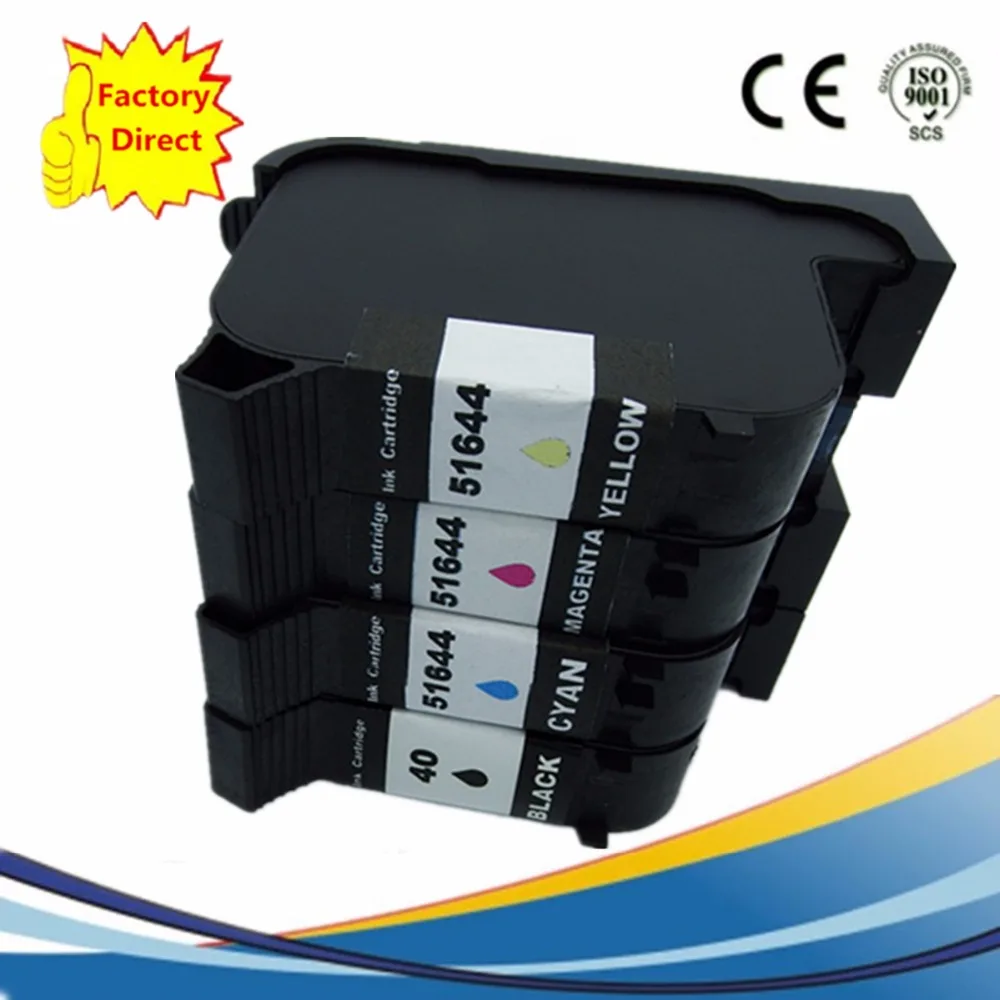 Картриджи чернильные восстановленные для HP40XL 44XL HP44XL DJ700 DJ750C DJ755C DJ350C DJ450C