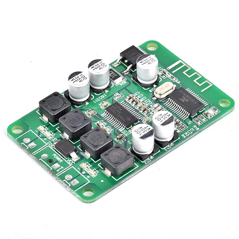 Lusya 2x15 Вт TDA3110 Bluetooth V2.1 Аудио приемник усилитель плата модуль DC 10 в 25 с интерфейсом