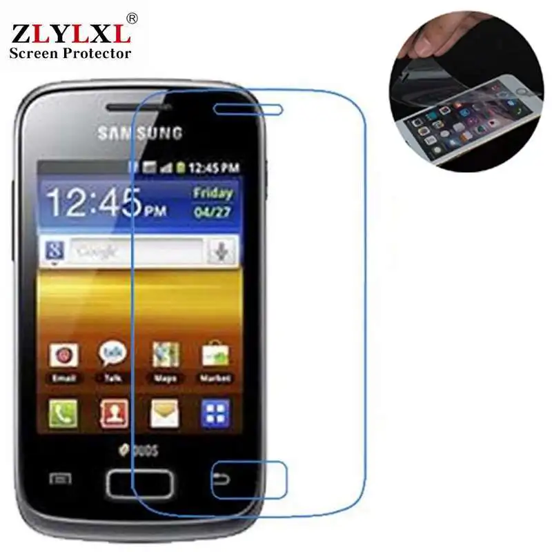 3 шт HD защитная пленка для samsung galaxy young s6310|Защитные стёкла и плёнки телефонов| |