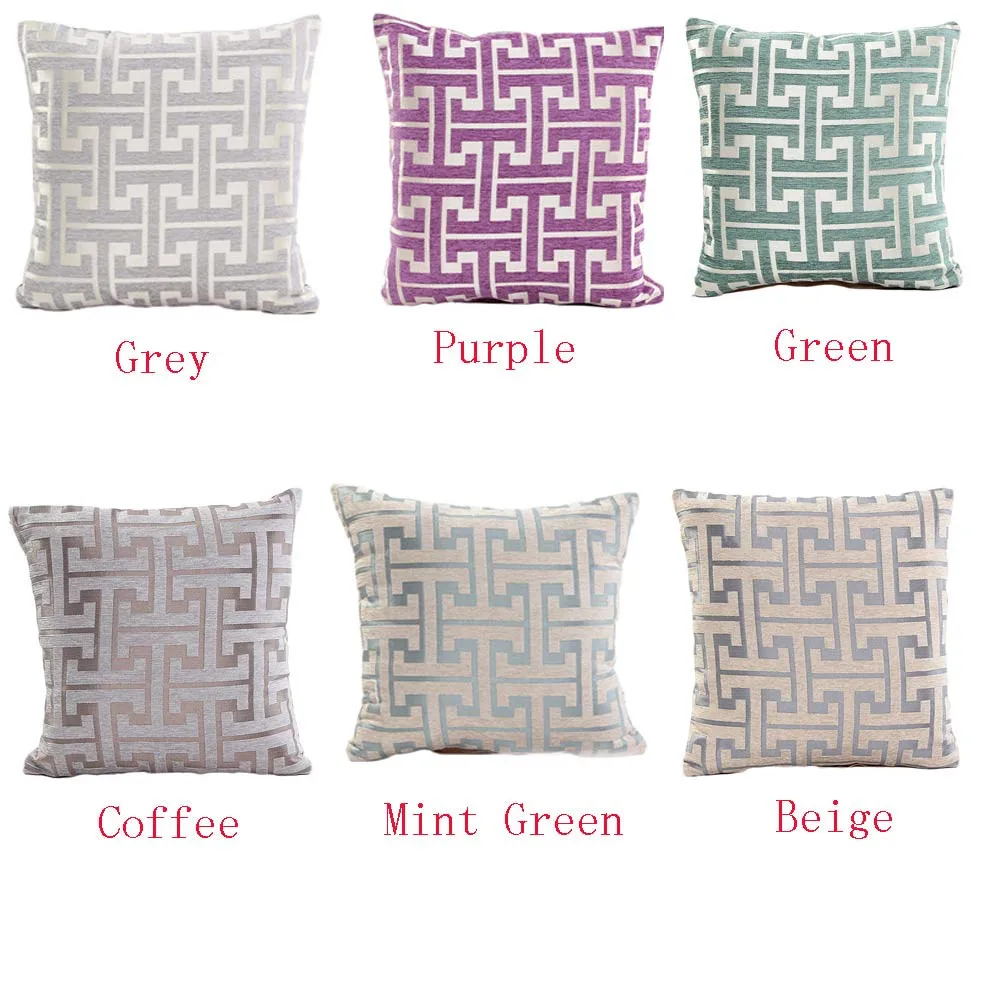 Ouneed хит продаж квадратная нейлоновая хлопковая наволочка скрытая молния с