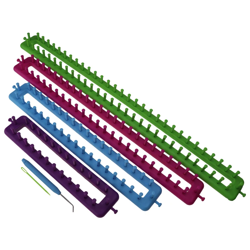 Инструмент для ручной вязки 4 размера вязания шарфов шляп носков | Дом и сад