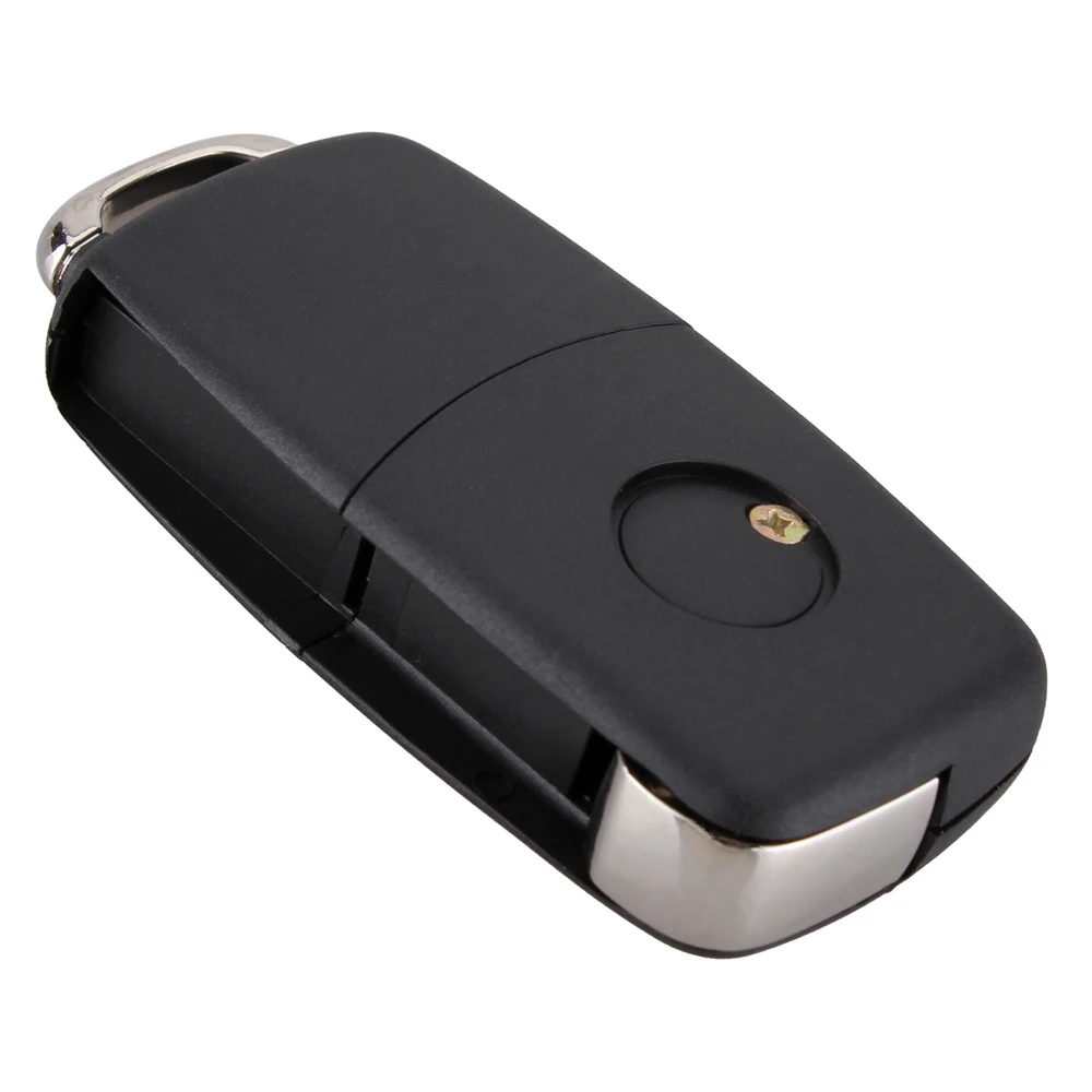 Черный 3 кнопки Smart Remote Замена портативный чехол для ключей без чипа Volkswagen B5 / Passat