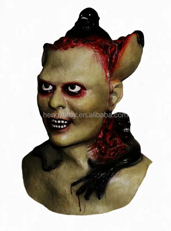 Лидер продаж потрясающая маска призрака дьявола на Хэллоуин реквизит из страха
