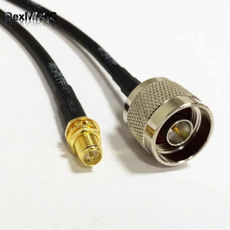 Удлинитель адаптер для WIFI RP SMA штекер N типа папа кабель pigtail RG58 20 дюймов оптовая