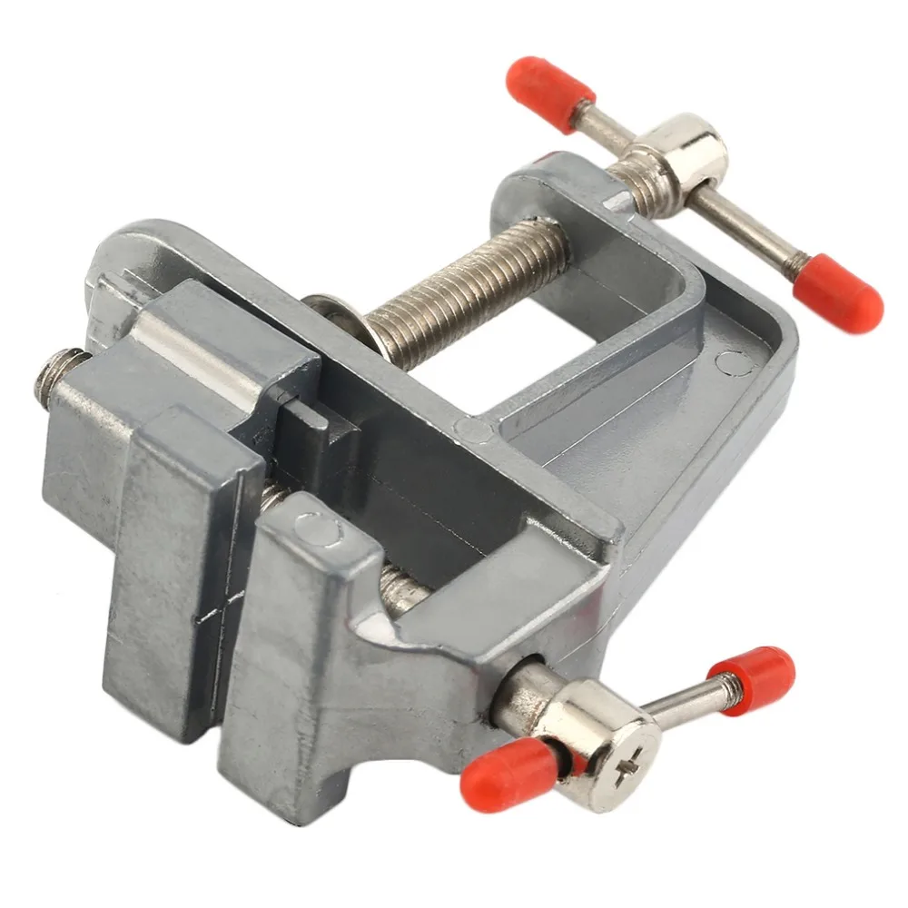 Портативный Алюминий сплав Таблица клещи металлический зажим для замочника