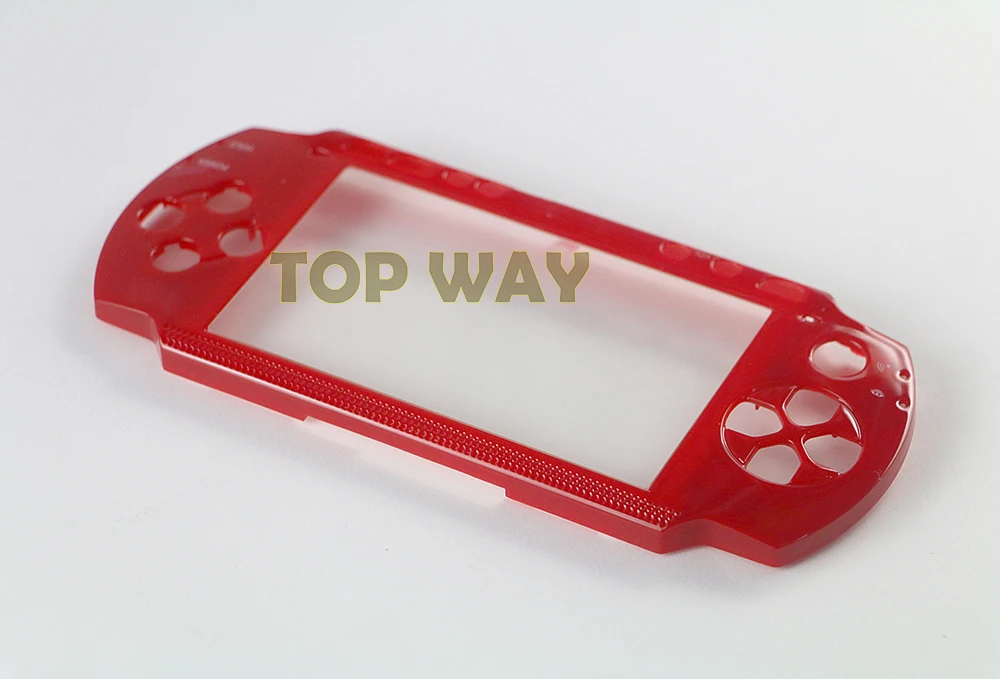 2 шт. новый корпус Передняя Лицевая панель чехол с логотипом для PSP 1000 1000|Запасные