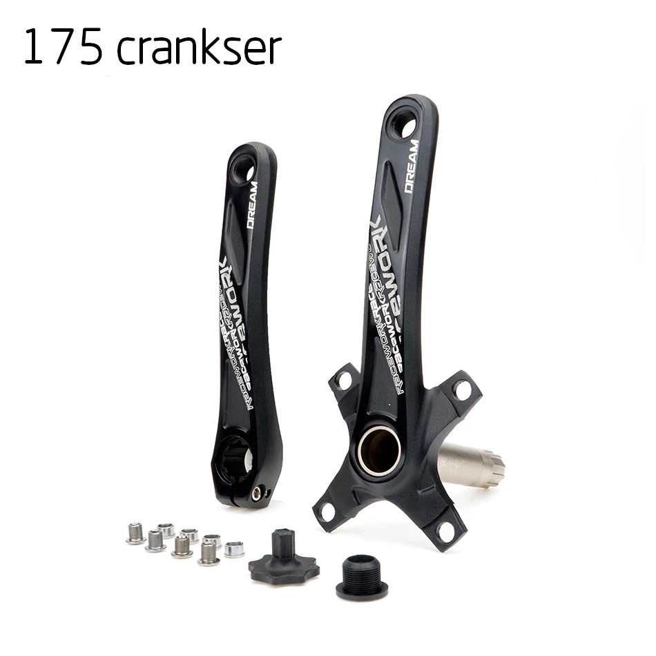 175 crank 104BCD MTB велосипед Kurbel алюминиевый легиер Mit дно Fahrrad Kurbel MTB Kurbel велосипед Zubehor 170 мм 172,5 мм 175 мм - Цвет: 175 crank