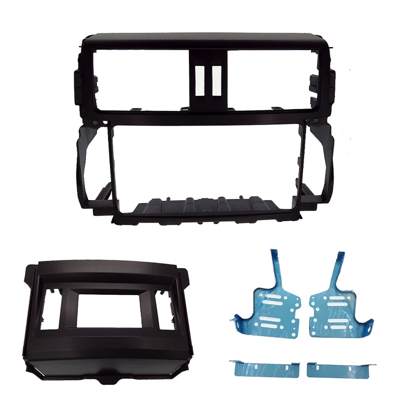 2 DIN Автомобильная радиоустановка Fascia Для TOYOTA Prado GXL 2010 стереосистема facia рамка для