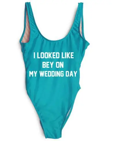 Я выглядела как бей на моем свадебном дне купальник женская пляжная одежда без