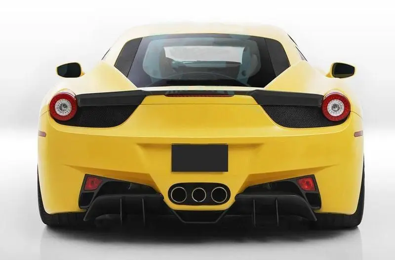 Задний спойлер из углеродного волокна для Ferrari 458 ITALIA SPIDER 2011 2013|Спойлеры и крылья| |