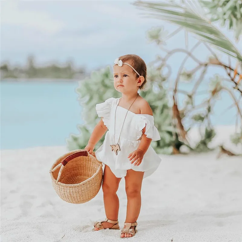 Детский комбинезон для девочек Весенняя детская одежда новорожденных летняя