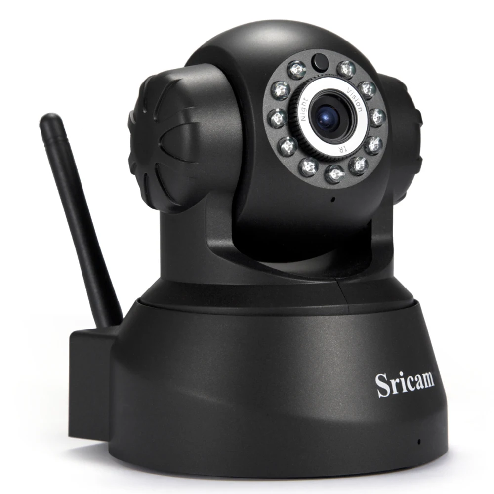 Sricam SP012 720 P H.264 wi fi 1 0 мегапикселя Беспроводной безопасности IP Камера TF слот
