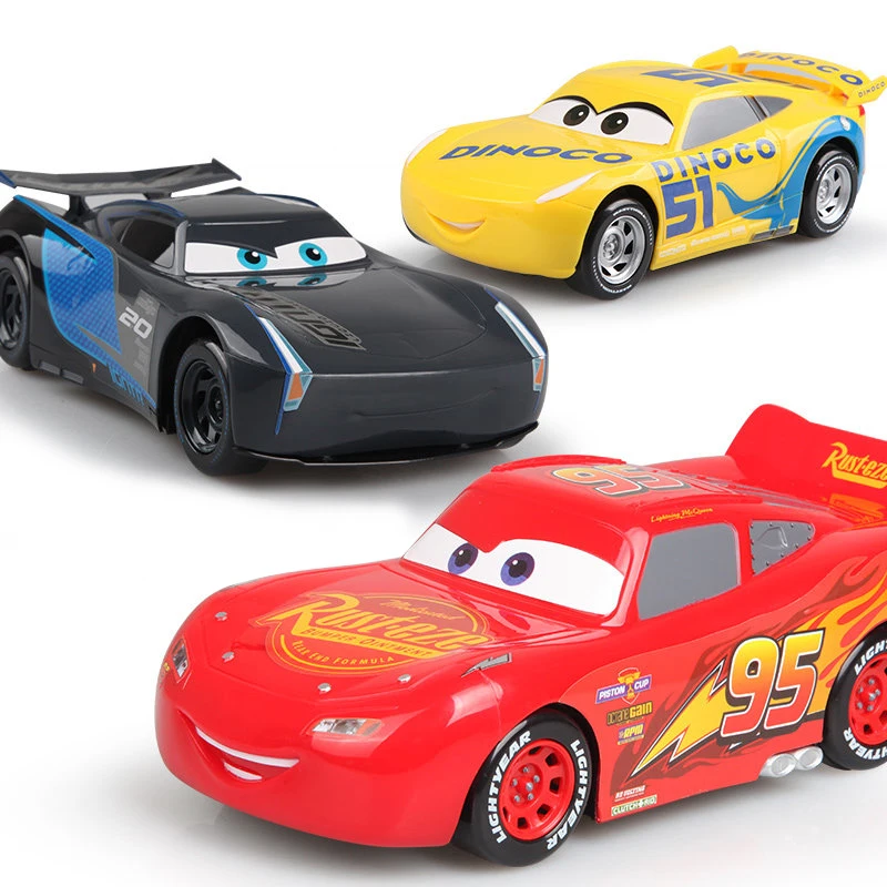 Disney Pixar Cars 3 22 см молния McQueen Джексон шторм Круз Рамирез откатная пластмассовая коллекционная машинка рождественские подарки для детей