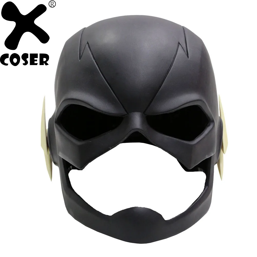 XCOSER в светящаяся маска ТВ аксессуары для косплея Deluxe крутые из ПВХ черный шлем