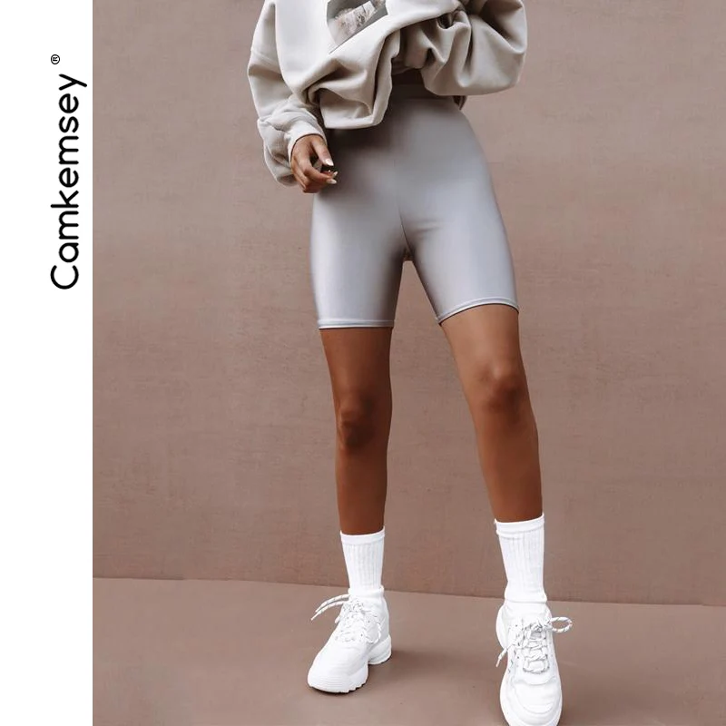 CamKemsey Jogger Спортивные Штаны 2019 Летние Стильные Модные Серебристые серые