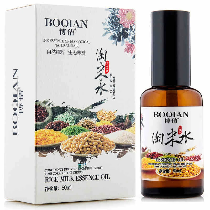 Мойте рисовую воду восстанавливайте сухую завивку уход для поврежденных волос