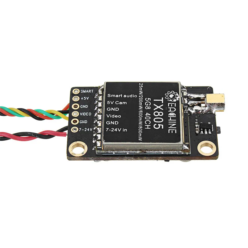 Передатчик mW FPV VTX светодиодный дисплей с поддержкой OSD/Pitmode/Smartaudio для