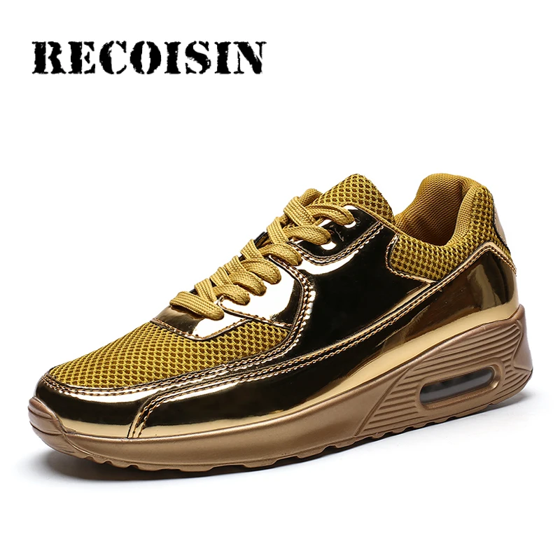 RECOISIN 2019 весенние туфли мужские кроссовки на шнуровке спортивные Zapatillas Мужская