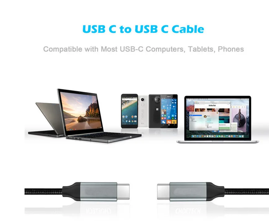 Кабель USB 3,1 type-C-type-C PD кабель для быстрой зарядки и передачи данных для Macbook Pro SAMSUNG S8 S9 S10 huawei xiaomi USB C-USB C кабель