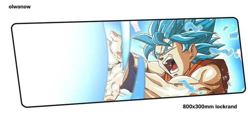 Коврик для мыши Dragon Ball с закрытыми краями компьютерный геймерский коврик для мыши 800x300x2 мм высококлассный Коврик Для Мыши Эргономичный гаджет настольные коврики