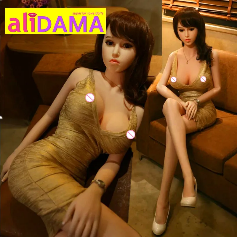 ALIDAMA 158 см (5 18 футов) Малазийская TPE секс Кукла Реалистичная Силиконовая кукла