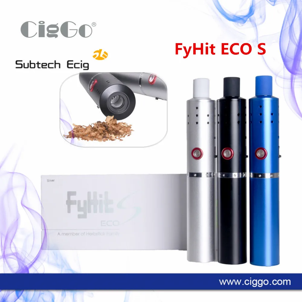

Ciggo FyHit ECO S Kit 2200mAh Dry Herb Vaporizer Herbal Vaporizers E Cigarette Vape Pen With 6 Temperature Setting
